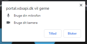 Kamera adgang